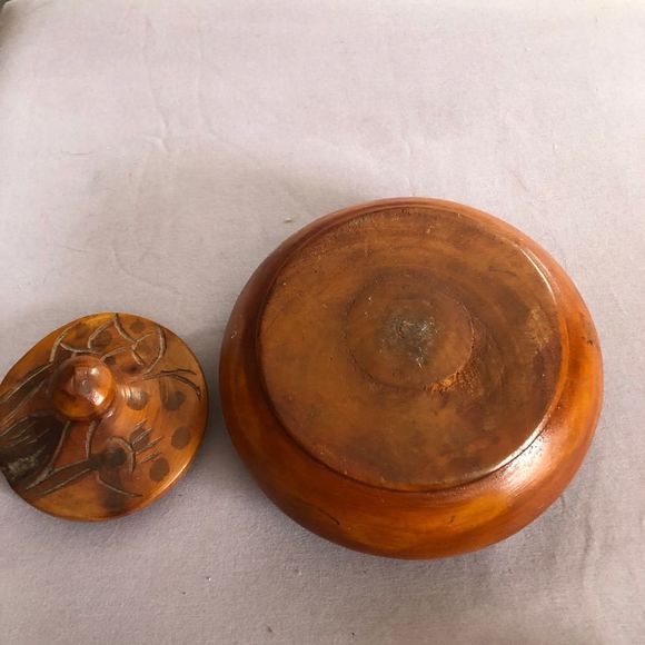 Wooden jewellery container - Picture 3 of 6